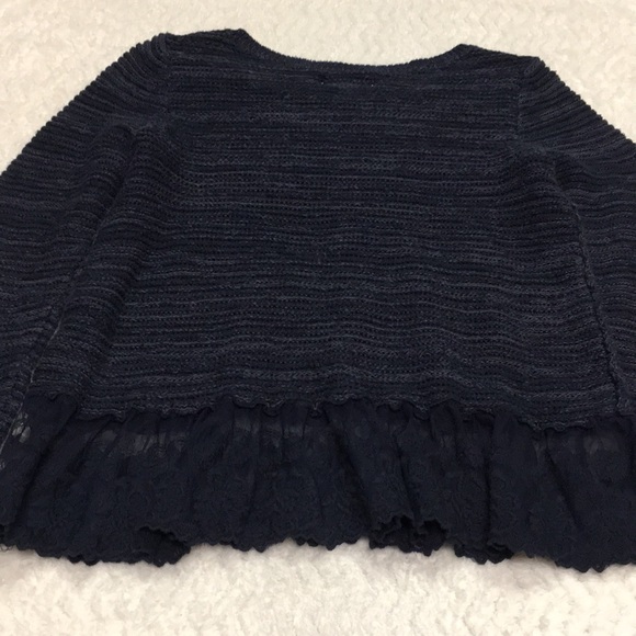 Knit Lace Sweater - womens Medium - Picture 8 of 8
